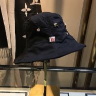 Burberry Badge Bucket Hat In Black
