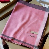 Burberry House Check Cashmere Scarf In Pink