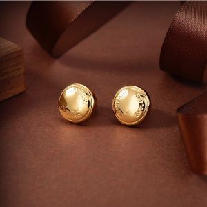 Burberry Logo Detail Gold-plated Earrings